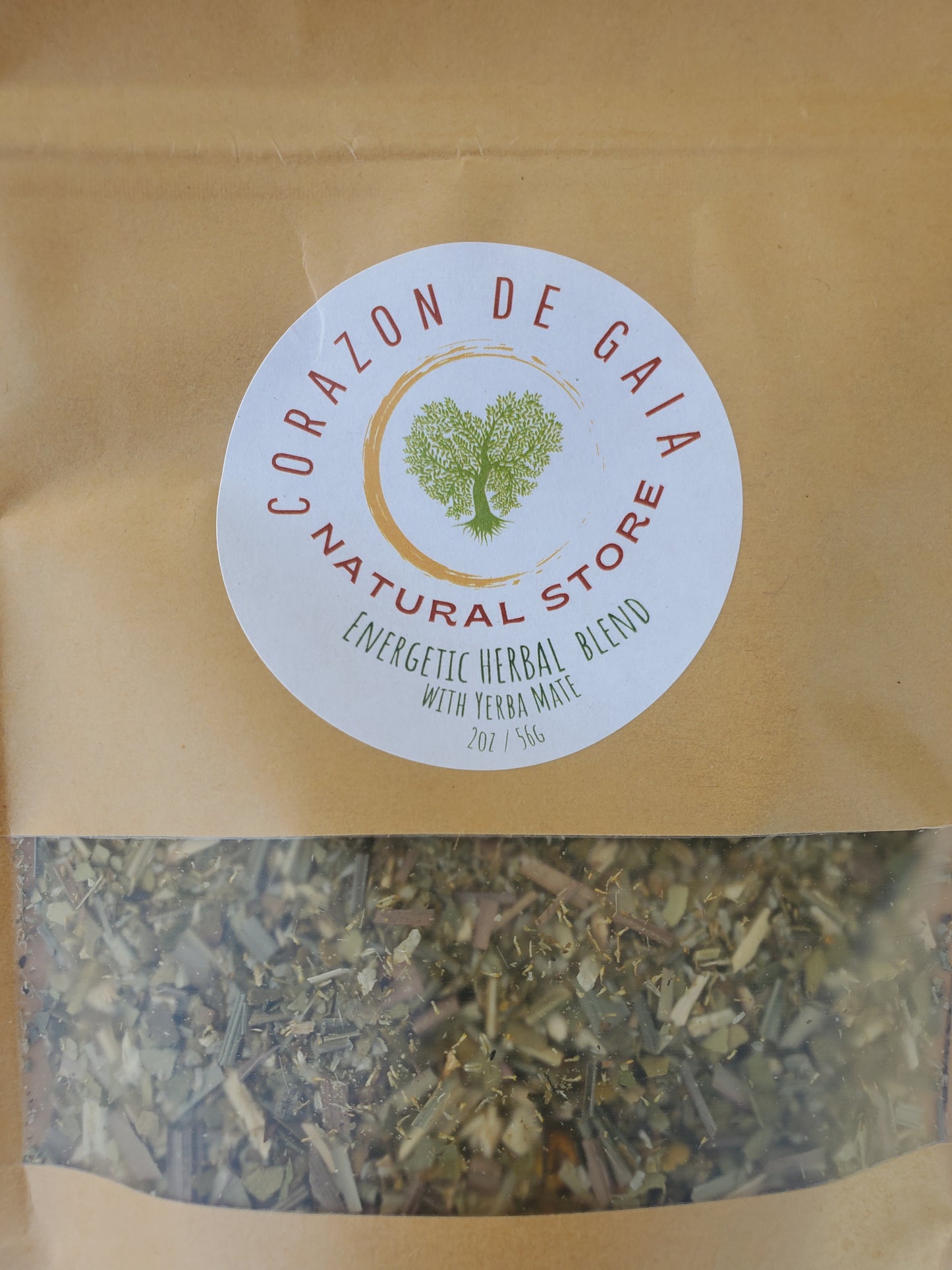Energetic Herbal Blend with Mate