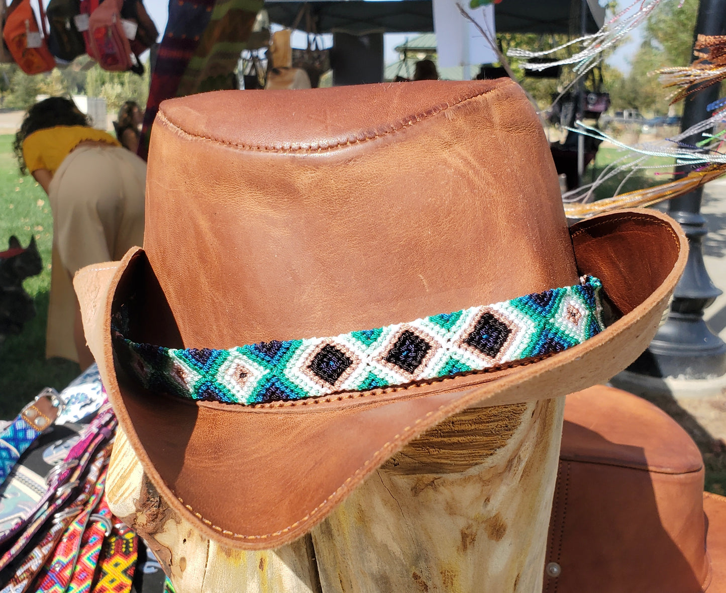 Woven Headband/ Hatband