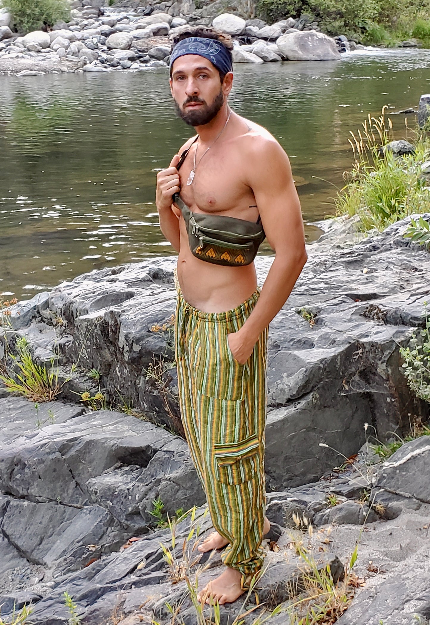 Embroidered Fanny Packs