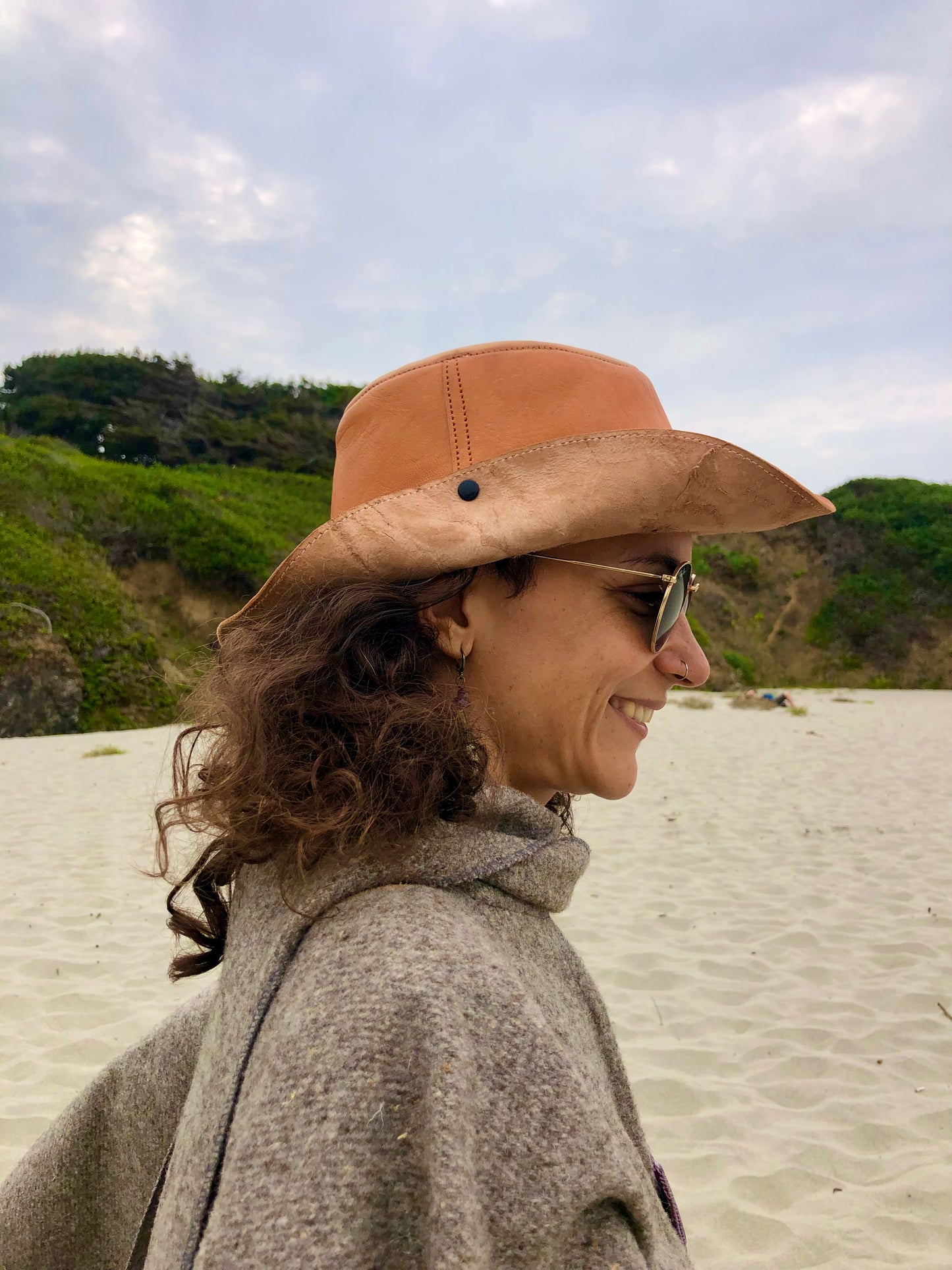 Leather Hat